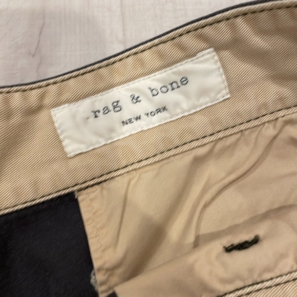 rag & bone - Men’s 100% cotton pants in slate gray - Picture 2 of 8